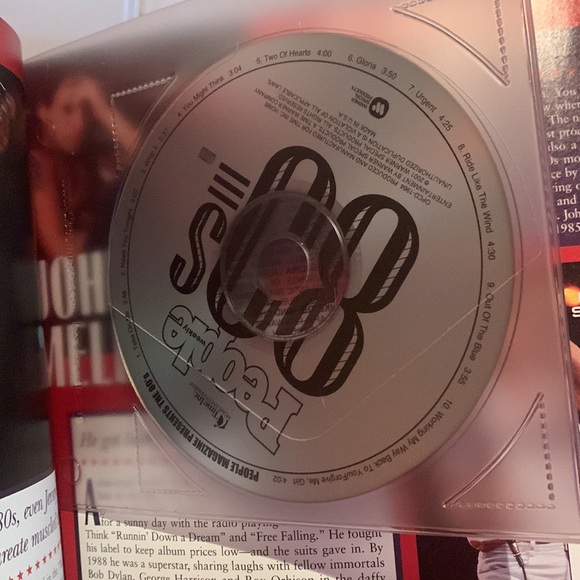 Hardback People Weekly Celebrates The 80’s With 80’s Music CD - Picture 9 of 16